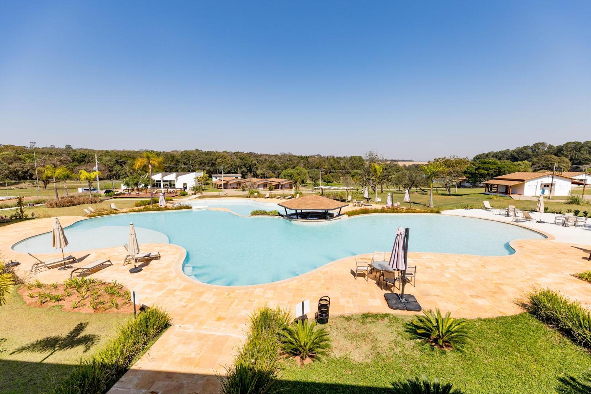 Vale Das Aguas Fazenda Resort Águas de Santa Barbara Exterior foto